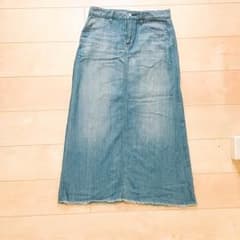 ！！ぽむ様専用！！デニムロングスカートのサムネイル