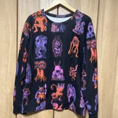 粗品さんも着用］Kikillo モンスター柄 スウェット - メルカリ