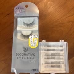 DECORATIVE EYELASH 003 つけまつげ 2ペアポイントまつ毛のサムネイル