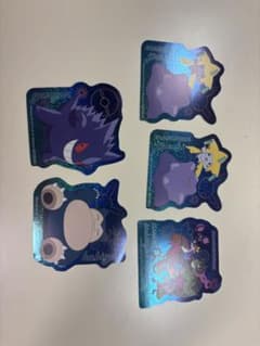 ナムコ　ポケモンステッカー 5種セットのサムネイル