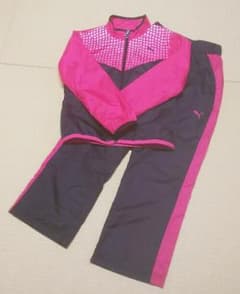 着用数回☆PUMA☆130㌢☆ジャージ上下のサムネイル