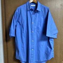 FREAK'S STORE 半袖シャツ ブルーのサムネイル