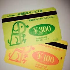 ささん様専用 浜松市 駐車券 Pチケ 1000円分のサムネイル