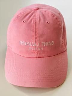 【希少】JUNKMANIAのSAINT LAURENTのミラーロゴ入りキャップのサムネイル