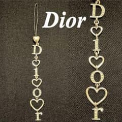 Christian Dior ディオール ロゴ ハート スマホ ストラップのサムネイル