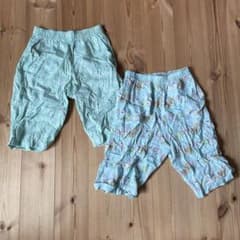 ①ユニクロ　ステテコセット:130cmのサムネイル