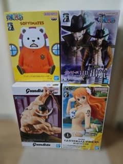 【新品未開封】ワンピース フィギュア 4体セット（白ひげ・ベポ・ナミ・ミホーク）