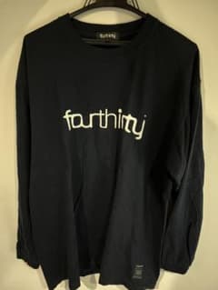 430 フォーサーティー 長袖Tシャツ ネイビーのサムネイル