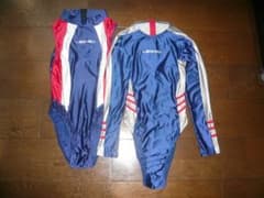 ヌルヌル極薄光沢素材！ノースリーブ＆長袖 2点！競泳水着 ハイレグ
