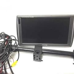 ALPINE アルパイン 9インチ モニター 中古 取り付けステー 配線付きのサムネイル
