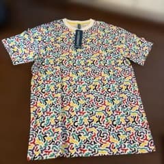 H&M DIVIDED 総柄 Tシャツ オーバーサイズ Sのサムネイル