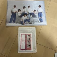 なにわ男子 クリアファイル フォトカードセットのサムネイル