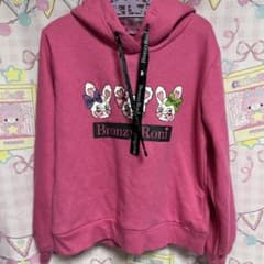 ♡Bronzy Roni パーカー  ピンク 120♡のサムネイル