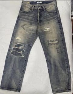 MADE IN YP Mサイズ　リメイクヴィンテージデニムパンツ　村田親子 MADE IN YP Mサイズ リメイクヴィンテージデニムパンツ 村田親子