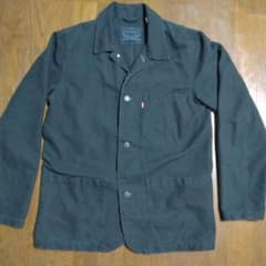 Levi's ワークジャケット ブラック Mサイズリーバイス黒のサムネイル