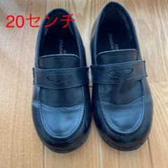 キッズ ローファー 黒 20センチ　フォーマルのサムネイル