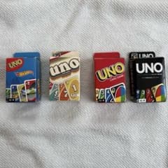 ミニチュア UNO カードゲーム 4種セット ガチャのサムネイル