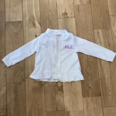 FILA キッズ ラッシュガード ホワイト 95cmのサムネイル
