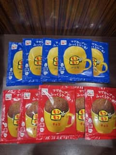 永谷園 モコモコ バニラ / チョコ 10個　(当日発送可能)のサムネイル