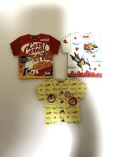 チップとデール Tシャツ型 メモ帳 3種セットのサムネイル
