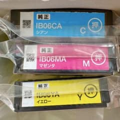 EPSON 純正インクカートリッジ IB06シリーズ 3色セット
