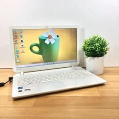 届いてすぐ使える美品ノートパソコン✨WEBカメラ/大容量/大画面/初心者に◎のサムネイル