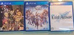 PS4 ゲームソフト 3本セットのサムネイル