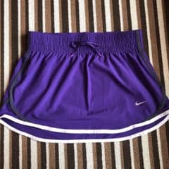 NIKE ナイキ スカート ドライフィット パープル  ランニングのサムネイル