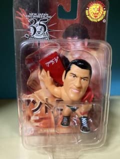 【新品・未開封】　燃える闘魂　アントニオ猪木　ソフトビニールフィギュア　赤タオル