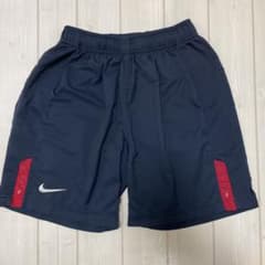 鹿島アントラーズNIKE ハーフパンツ ネイビー 150cm サッカー 子供のサムネイル