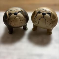 リサ・ラーソン　 ブルドッグ　 スウェーデン　2体　まとめ売り リサ・ラーソン ブルドッグ スウェーデン 2体 まとめ売り - メルカリ