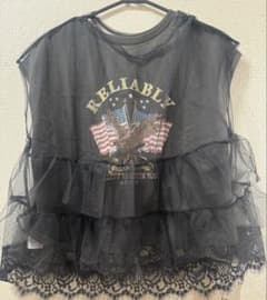 イーグルプリント チュールレイヤードTシャツ新品未使用のサムネイル