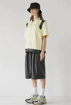 another youth leather bermuda pants