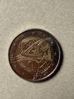 2024年 フランス パリ五輪 記念 2ユーロ硬貨