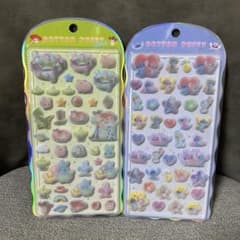 COTTON PUFFY シール トイストーリー スティッチ 2点セットのサムネイル