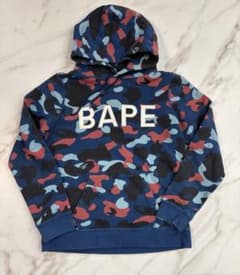 A Bathing Ape 迷彩柄 パーカー XSサイズ A Bathing Ape 迷彩パーカー XS - メルカリ