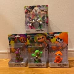 スプラトゥーン　アミーボ　5体セットのサムネイル