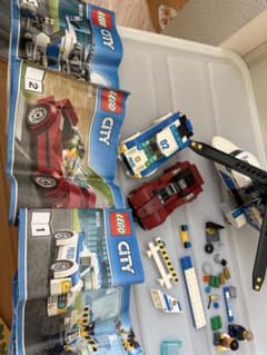 LEGO City 60138 ポリスヘリコプターと追跡車のサムネイル