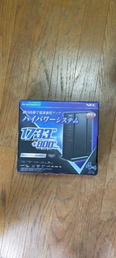 新品未使用品 NEC PA-WG2600HS2 無線LANルータのサムネイル