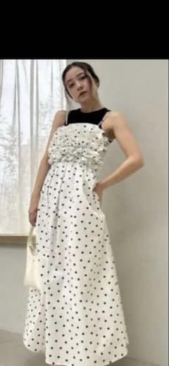 SNIDEL フリルキャミワンピース※タンクトップ無しのサムネイル