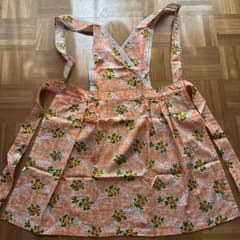 新品未使用】千趣会 昭和レトロ 総柄フラワーレースエプロン ヴィンテージのサムネイル