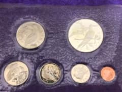 【銀貨入り】フランクリンミント バージン諸島 プルーフセット 1974(箱なし)のサムネイル