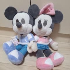ミッキー ミニー ちょっもっさ デココレ ペアぬいぐるみ