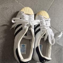 adidas Superstar ホワイト/ブラック スニーカーのサムネイル