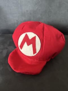 マリオ　帽子　キッズ　ハロウィン　コスプレ　仮装のサムネイル
