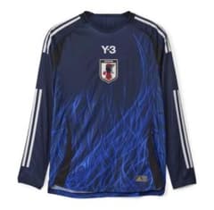 Adidas Japan National Football Team Y-3 Authentic Jersey, Size M, Long Sleeve
