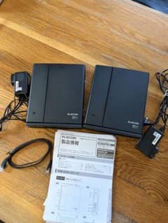ルーター ELECOM WMC-2LX2-B 中継機セット　wi-fi6のサムネイル