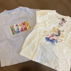 UNIQLO UT 미소녀 전사 세일러 문 T셔츠 2장 세트