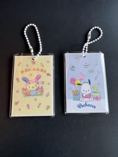 サンリオキャラクターズ ポストカードチャーム2 ウサハナ ポチャッコ 2個セット