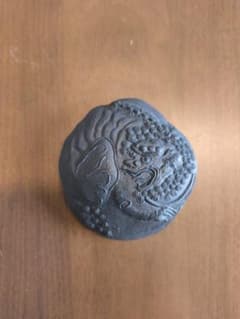 喜壽園 秘蔵青墨「獅子」3.3丁型 奈良墨のサムネイル
